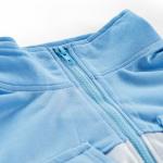 Women's Contrast Panel Two-Piece Set with Utility Pockets