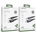 ايس فاست كابل صوت  C1-08 USB-C إلى 3.5 ملم صوت نقي بتصميم أنيق