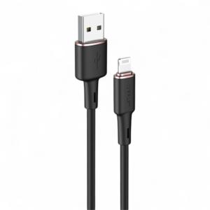 ايس فاست كابل C2-02 شاحن وناقل بيانات من USB-A إلى Lightning وصلة متينة