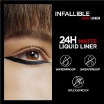 L'Oreal Paris Infallible Grip 24H Matte Liquid Liner - Black 01