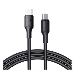 فولتمي كابل Powerlink EDC من USB-C إلى USB-C بطول 2 متر | 3 أمبير | 60 واط – أسود