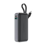 AceFast M7-10000 PD30W POWER BANK WITH CABLE BLACK