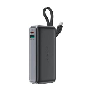 باورلينك AceFast M7-10000 PD30W مع كابل – أسود