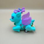 Fantasy Deer Toy with Wings, Crown, Flowers and Wheels
