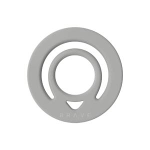 Brave Grip Magnetic Ring Finger Holder Light Gray