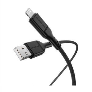 كيبل AT Thunder Pro من USB-A إلى لايتنينغ بطول 2.1 متر – شحن سريع بقوة 3.2 أمبير