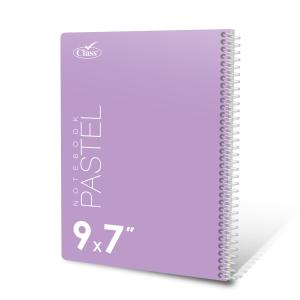 Class 7x9 Purple SPIRAL NB (80 SH)