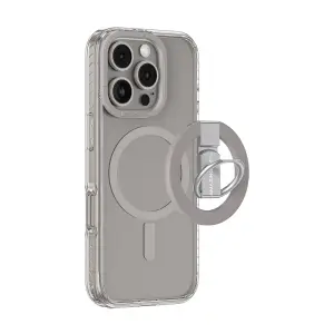 Amazingthing titan Set (cover+grip) For iPhone 15 Pro max-Gray