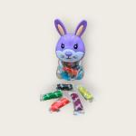 Bunny Head Play Dough Set – 14 Colors Modeling Clay Kit with Cute Animal Storage