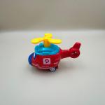 Whirly Eyes Cartoon Helicopter – Push & Go Toy with Propeller Action
