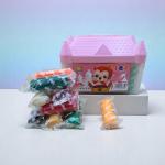Castle Play Dough Set – 24 Color Soft Modeling Clay Kit for Kids