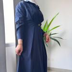 فستان النسائي الأنيق ذو الخصر المطوي