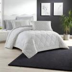 Mora Spain 6-Piece Comforter Set – Geometric Embossed Pattern (FERRO-05)