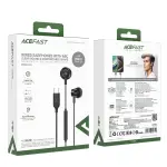 ايس فاست سماعة L2 السلكية بمنفذ USB-C – صوت نقي وميكروفون مدمج