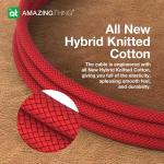 Amazingthing Thunder Pro Pd Lightning Cable 1.1M (Red)