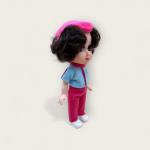 My Little Girls" Fashion Doll with Pink Skirt and Headband