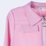 Women's Zip-Up Utility Shirt with Drawstring Waist
