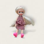 Cupcake Sweetheart Doll Denim Skirt and Boots