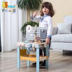 فيجا مجموعة ادوات للاطفال العاب بناء مقعد عمل خشبي كبير ورشة عمل مع مجموعة ادوات العاب اطفال