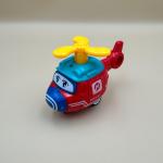 Whirly Eyes Cartoon Helicopter – Push & Go Toy with Propeller Action