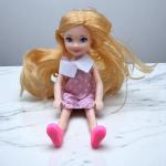 Cupcake Sweetheart Doll Denim Skirt and Boots