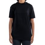 Mock Neck Oversized Tee – Short Sleeve