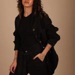 Women's Oversized Button-Up Jacket