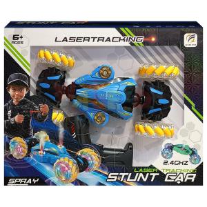 R/C Stunt Car With Light,Music,Spray(Lig ht-Spot Control)