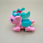 Fantasy Deer Toy with Wings, Crown, Flowers and Wheels