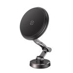 AceFast D30 magnetic folding wireless charging car holder,black