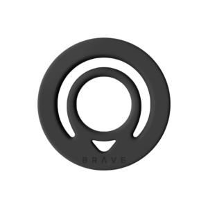 Brave Grip Magnetic Ring Finger Holder Dark Gray