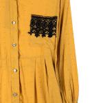 Women's Tunic Shirt with Lace Flare details