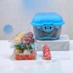 Rolling Cart Play Dough Set – 24 Color Soft Modeling Clay Kit for Kids