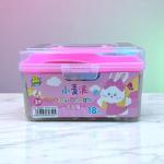 Bunny Theme Play Dough Set – 18 Color Soft Modeling Clay Kit for Kids