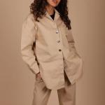 Women's Oversized Button-Up Jacket