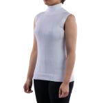 Ribbed Sleeveless Turtleneck Sweater Top – Knit Fit