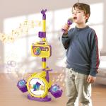 Drum With bluetooth,music,light & bubble game - Yellow