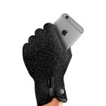 Mujjo Knitted Single-Layered Touchscreen Gloves (Large)