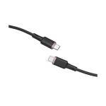 كابل شحن ونقل بيانات AceFast C2-03 USB-C إلى USB-C – سيليكون ناعم، نهايات من سبائك الزنك