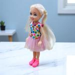Cupcake Sweetheart Doll Denim Skirt and Boots