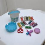 Cute Animal Play Dough Bucket Set - 12 Vibrant Colors with Fun Molds and Easy-Carry Drip-Lid Design
