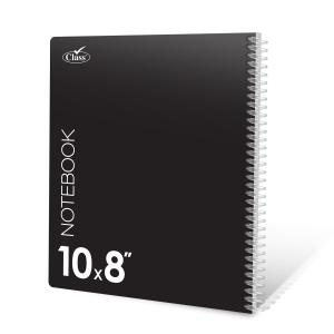 دفتر سلك 8x10 اسود 100 ورقة كلاس