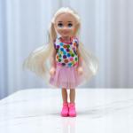 Cupcake Sweetheart Doll Denim Skirt and Boots