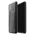 Mujjo iPhone 11 Pro حافظة جلدية كاملة - أسود