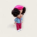 My Little Girls" Fashion Doll with Pink Skirt and Headband