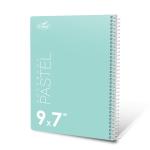 دفتر سلك 7x9 اخضر 80 ورقة كلاس