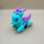 Fantasy Deer Toy with Wings, Crown, Flowers and Wheels