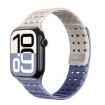 أميزينج سوار ساعة Omni Silqlock لساعة Apple مقاس 49/46/45/44/40 ملم باللون الأزرق النجمي