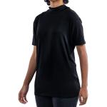 Mock Neck Oversized Tee – Short Sleeve