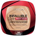 L'Oreal Paris Infallible 24H Fresh Wear Foundation In A Powder - Golden Beige 120